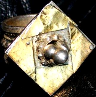 antique Omani silver ring